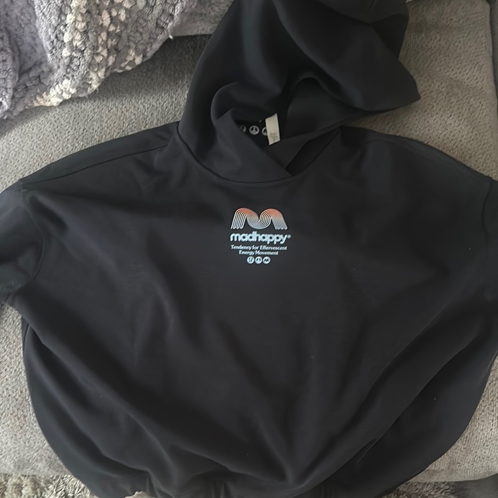 Madhappy Black Hoodie with Logo